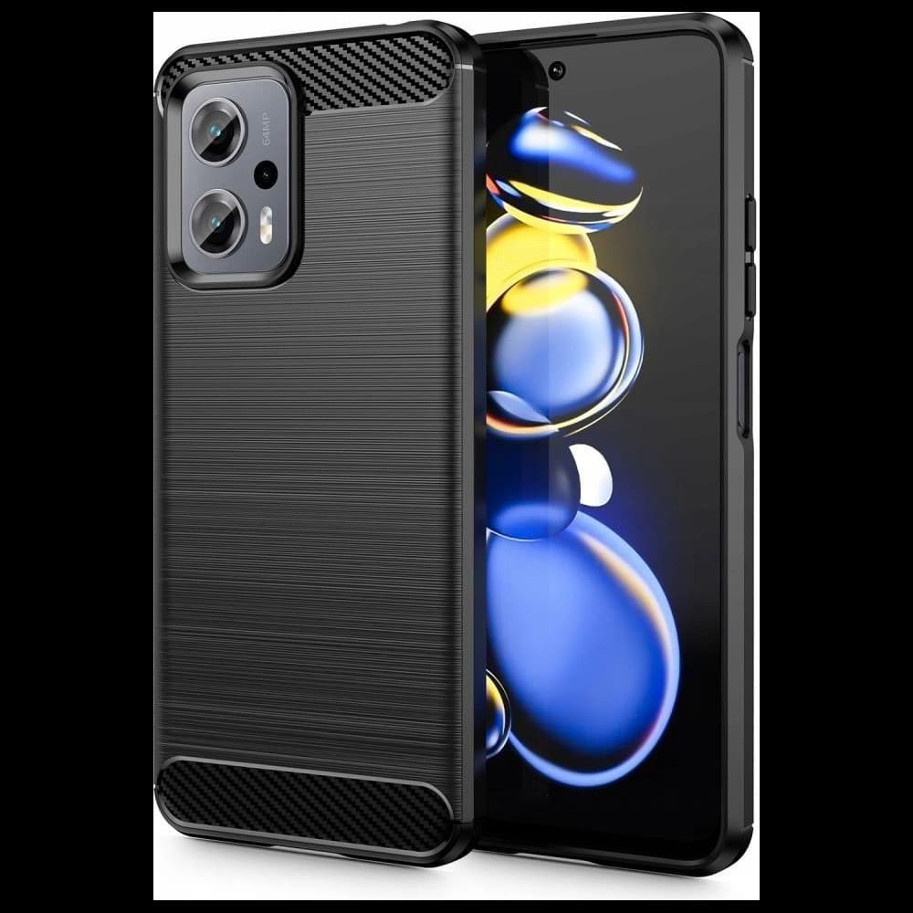 Etui Tech-Protect TPUCarbon POCO X4 GT černé