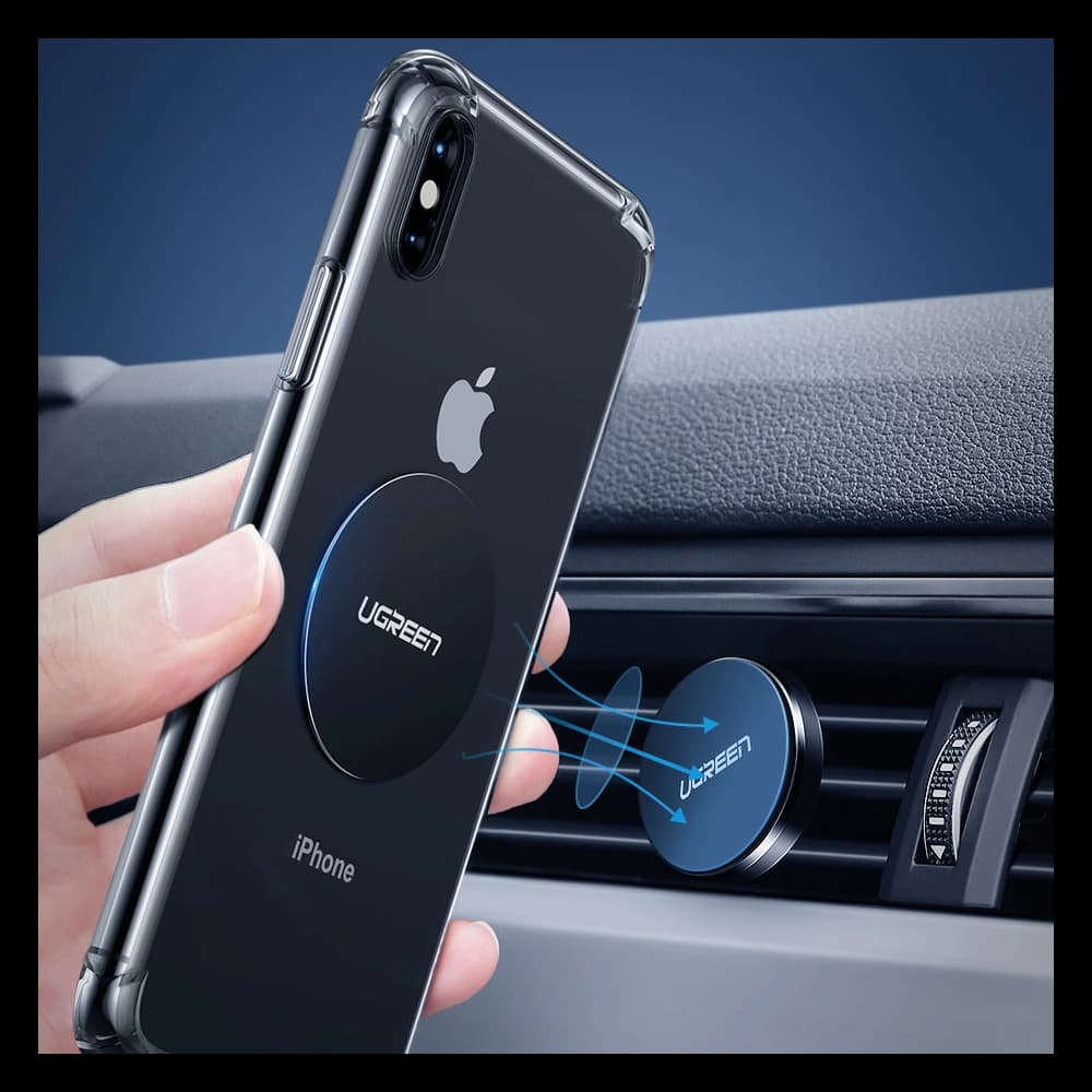 UGREEN LP123 fém lapkák mágneses tartókhoz szürke - 9