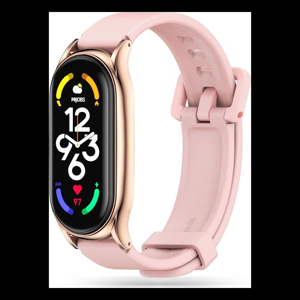 Pasek Tech-Protect Iconband Pro Xiaomi Mi Band 5/6/6 NFC Rózsaszín