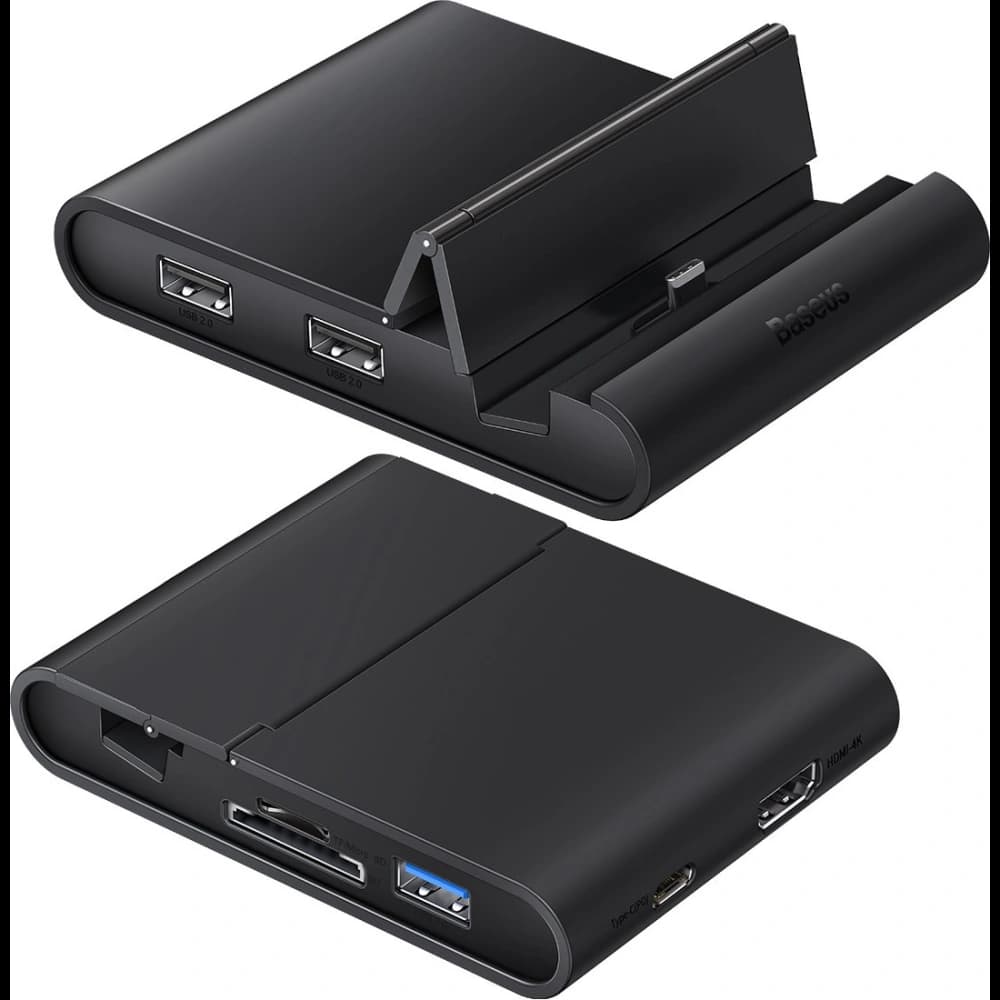 Stacja dokująca Baseus Mate USB-C HUB czarny - 6