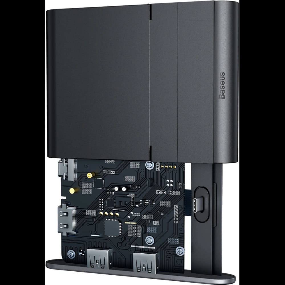 Stacja dokująca Baseus Mate USB-C HUB czarny - 7