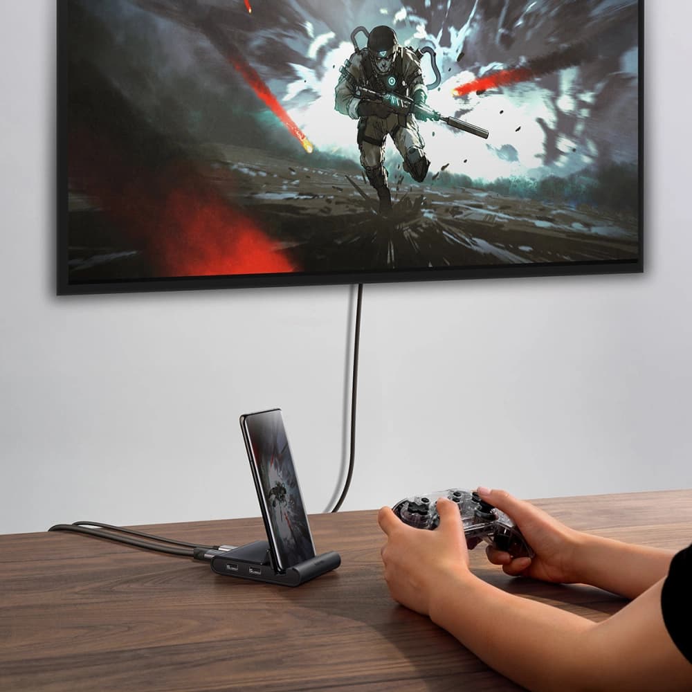 Stacja dokująca Baseus Mate USB-C HUB czarny - 10