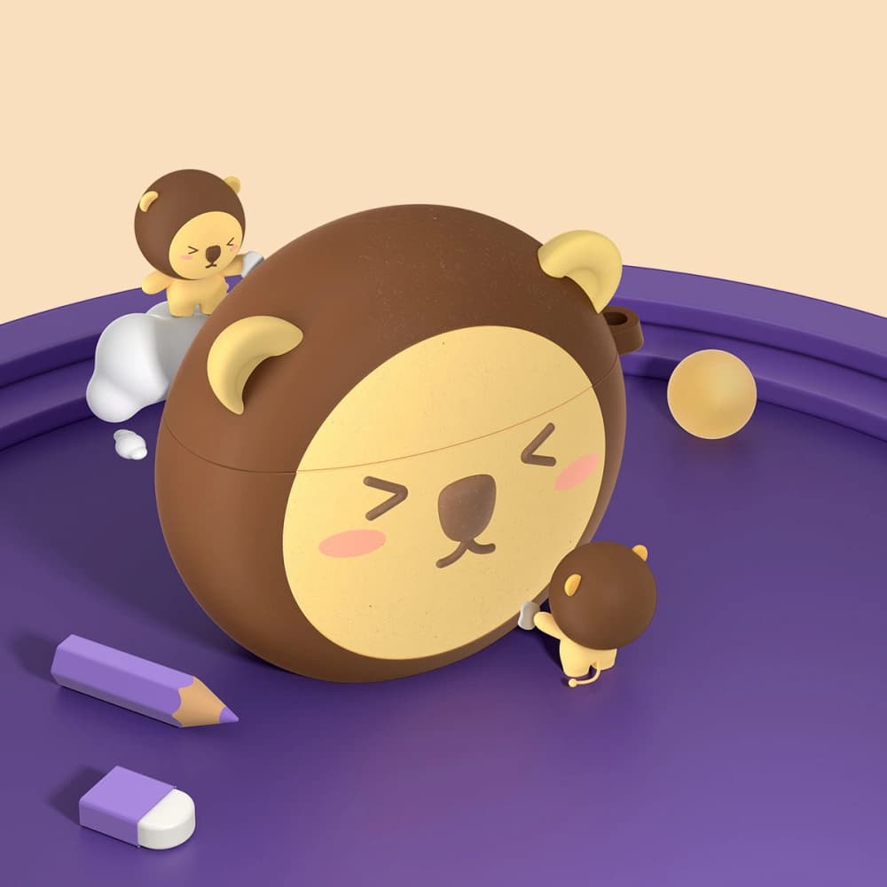 Hülle Baseus für Kopfhörer Bowie E3 braun - 9