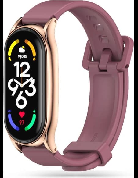 Pásmo Tech-Protect Iconband Pro Xiaomi Mi Band 7 Burgundské