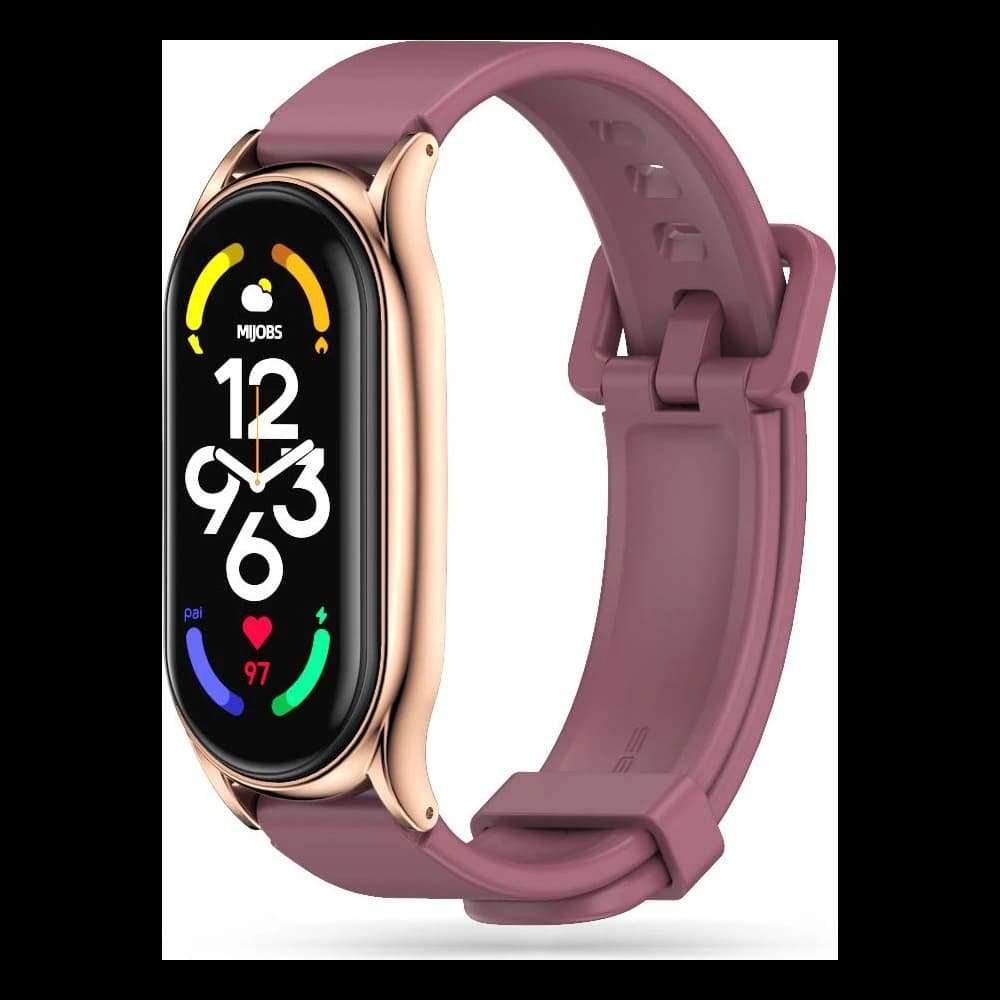 Pasek Tech-Protect Iconband Pro Xiaomi Mi Band 7 Burgundy - 1