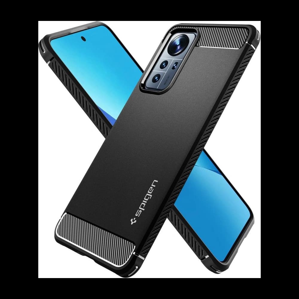 Spigen Rugged Armor Xiaomi 12 Lite Matte Black - 4