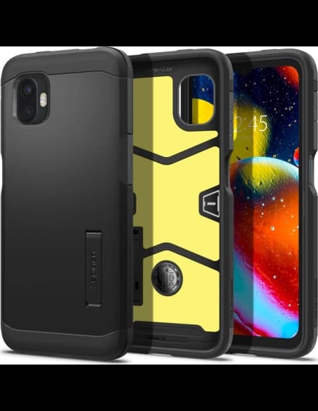 Hülle Spigen Tough Armor Samsung Galaxy Xcover 6 Pro Schwarz