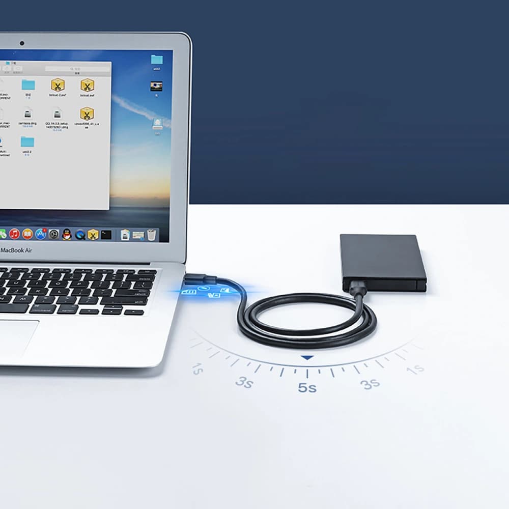 Cablu UGREEN US128 USB 3.2 Gen 1 3m negru - 12