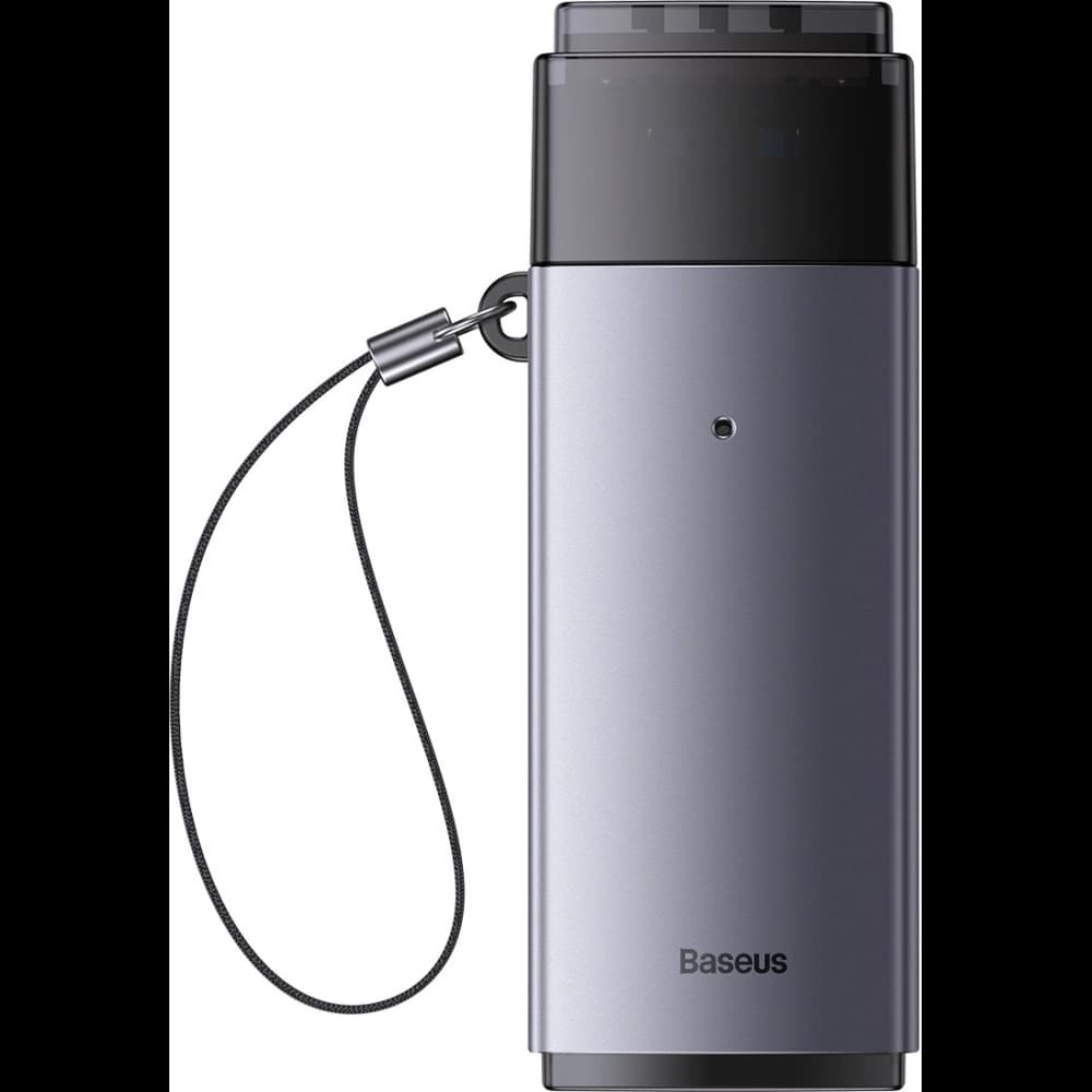 Cititor de carduri SD/TF Baseus Lite Series USB gri - 2
