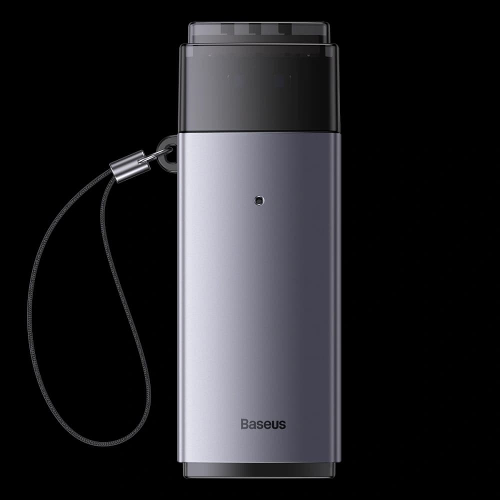 Cititor de carduri SD/TF Baseus Lite Series USB gri - 3