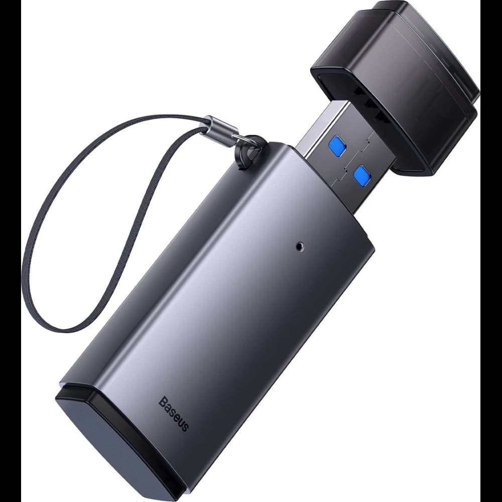 Cititor de carduri SD/TF Baseus Lite Series USB gri - 5