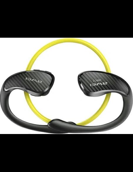 Sluchátka AWEI Bluetooth A881BL NFC černo-žlutá/black yellow