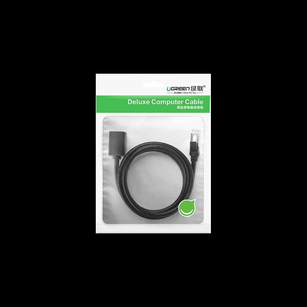 Prodlužovač UGREEN NW112 Ethernet RJ45 Cat 6 FTP 1000Mbps 5m černý - 5