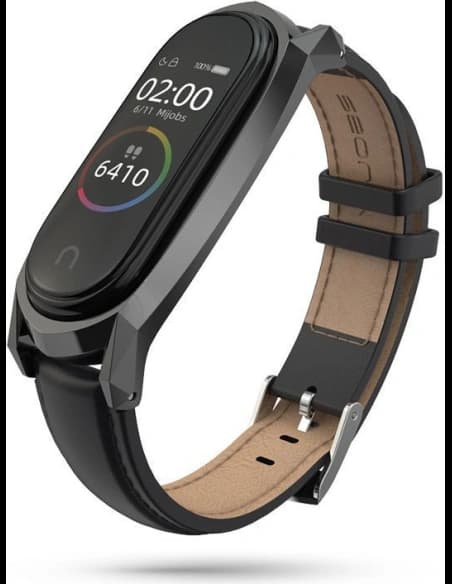 Páska Tech-Protect Herms Xiaomi Mi Band 7 Černá