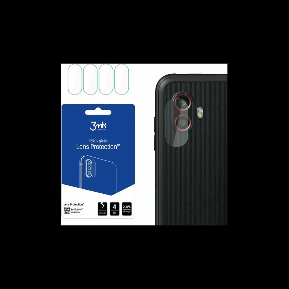 Hybrides Glas für das Kameraobjektiv 3MK Lens Protection Samsung Galaxy XCover 6 Pro [4 PACK] - 1