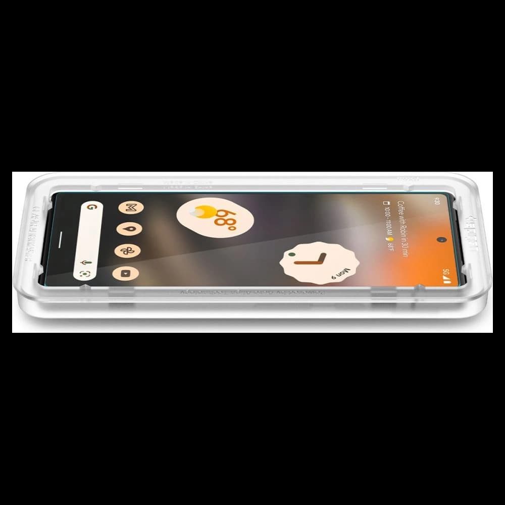 Gehärtetes Glas Spigen GLAS.tR Slim AlignMaster Google Pixel 6a [2 PACK] - 3
