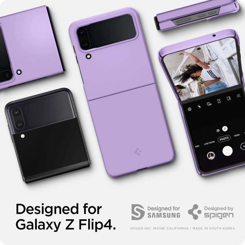 Spigen Airskin Samsung Galaxy Z Flip 4 Rose Purple - 15