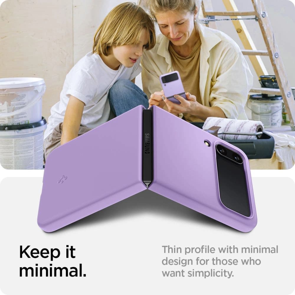 Spigen Airskin Samsung Galaxy Z Flip 4 Rose Purple - 18