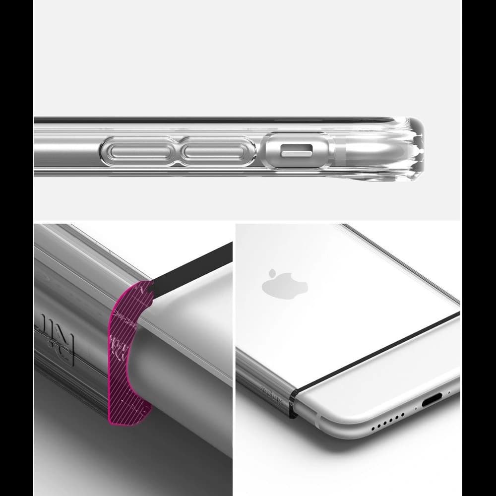 Ringke Fusion Edge Apple iPhone SE 2022/SE 2020/8/7 Clear - 4