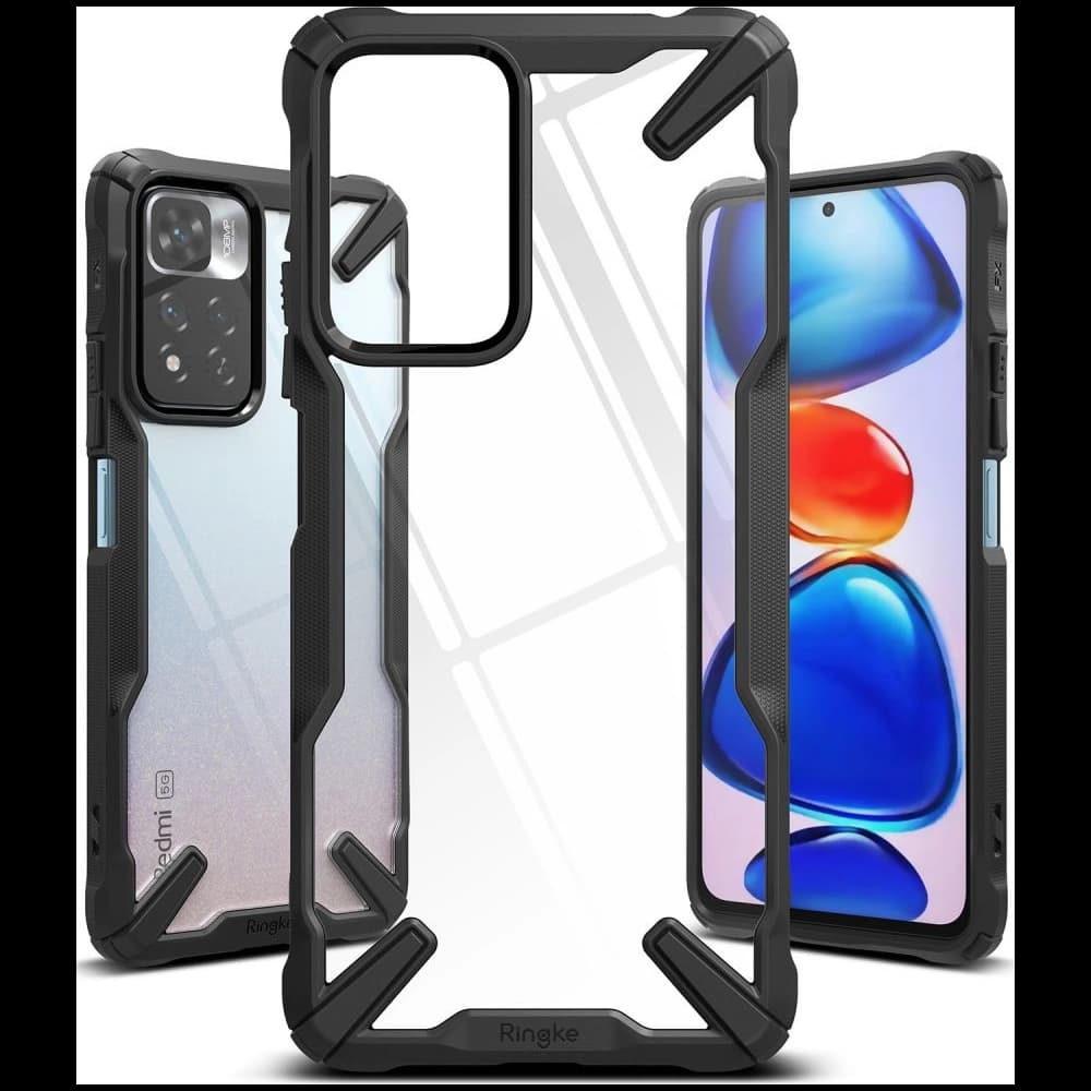 Ringke Fusion-X Redmi Note 11 Pro+ Plus 5G Black - 5