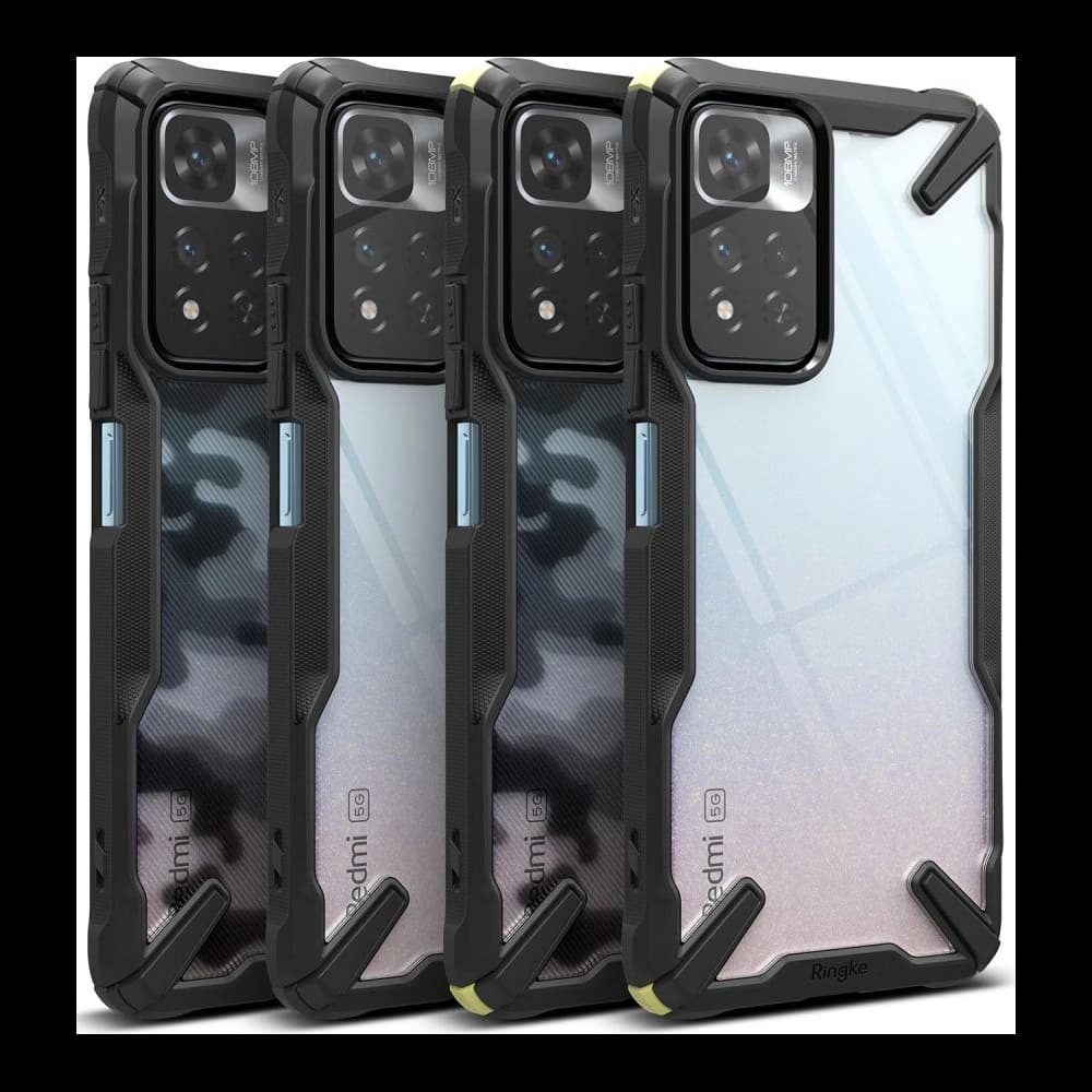 Ringke Fusion-X Redmi Note 11 Pro+ Plus 5G Black - 6