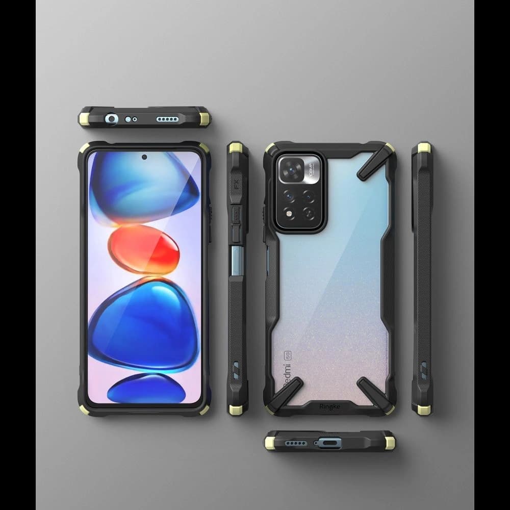 Ringke Fusion-X Redmi Note 11 Pro+ Plus 5G Black - 7