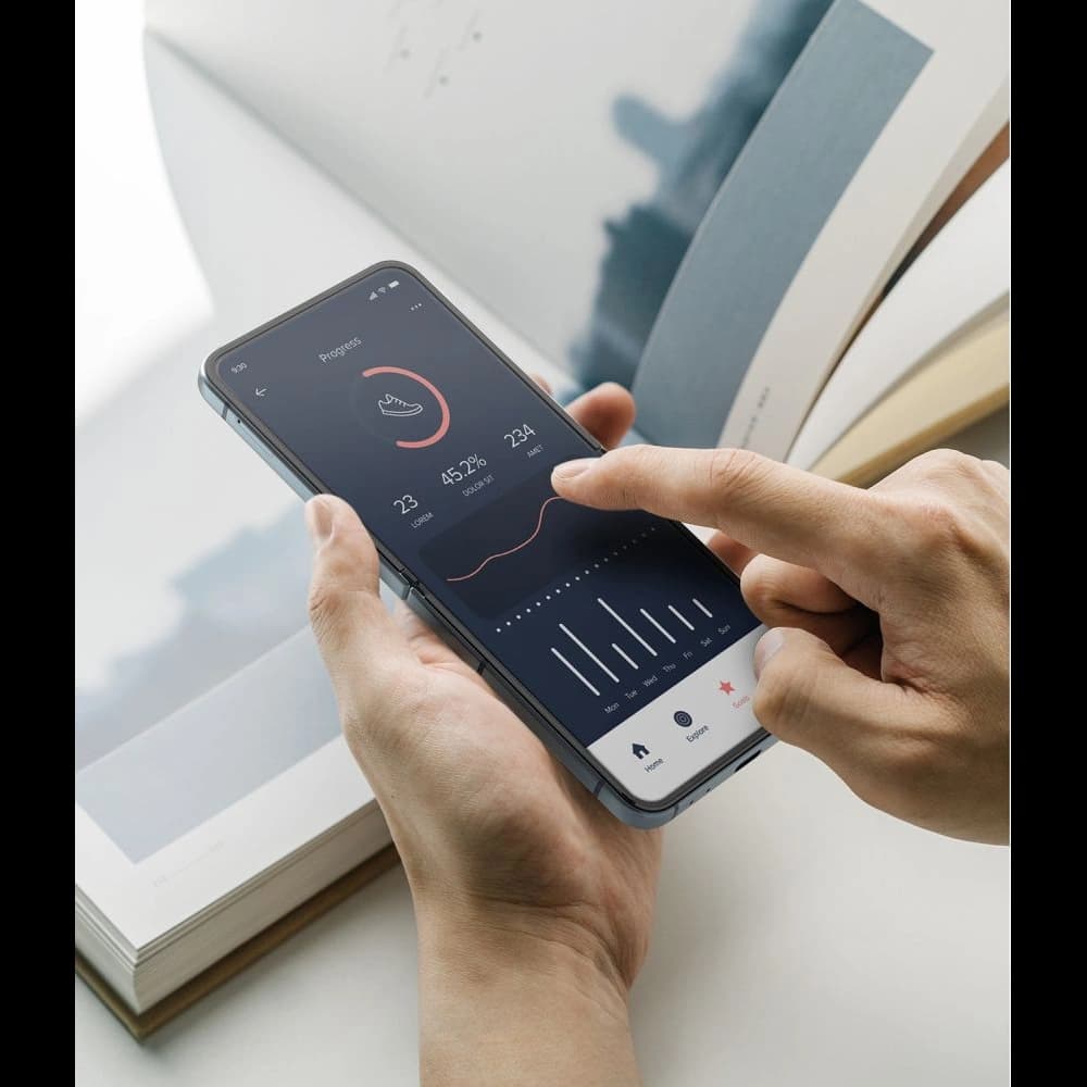 Ringke Dual Easy Samsung Galaxy Z Flip 4 [2 PACK] - 7