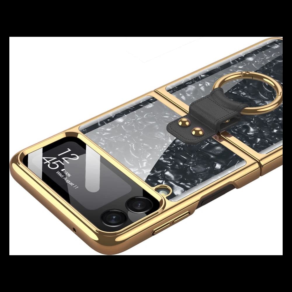 Tech-Protect Mood Ring Samsung Galaxy Z Flip 4 Pink/Gold - 2