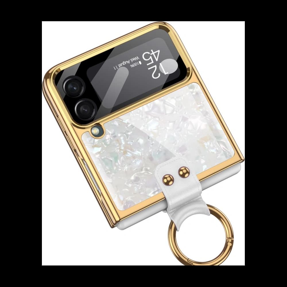 Tech-Protect Mood Ring Samsung Galaxy Z Flip 4 Pink/Gold - 4