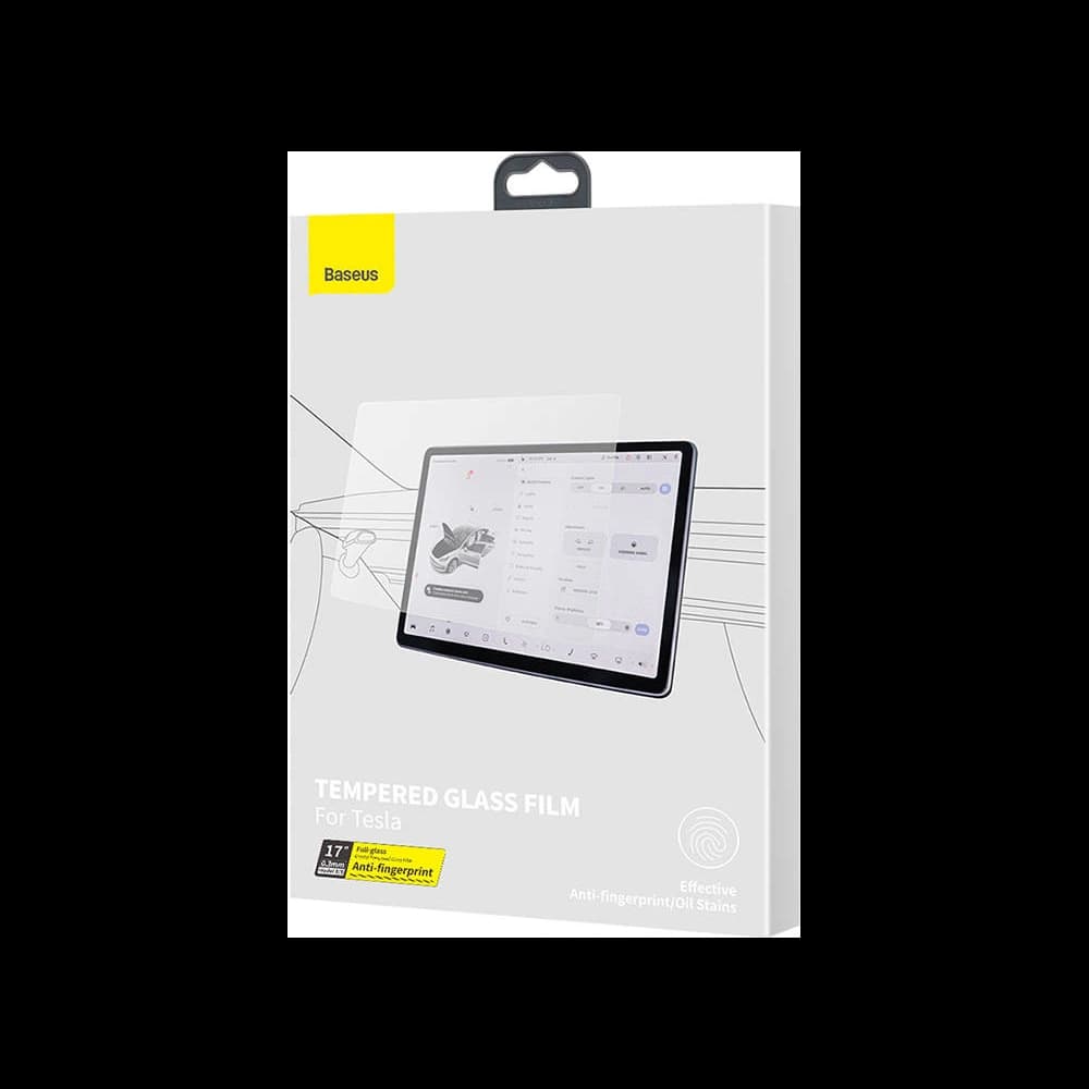 Tempered glass 0.3mm Baseus Crystal Tesla X/S - 5
