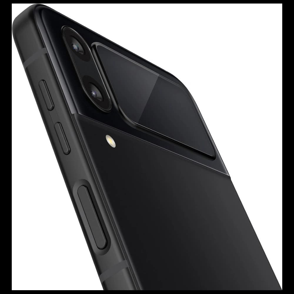 Tvrzené sklo Spigen GLAS.tR ez Fit + Hinge Film Samsung Galaxy Z Flip 4 černé [2 PACK] - 3