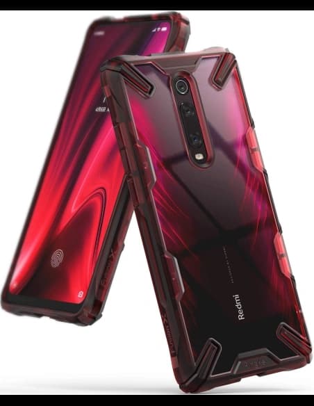 Etui Ringke Fusion-X Xiaomi Mi 9T/Pro & Redmi K20/Pro Ruby Red