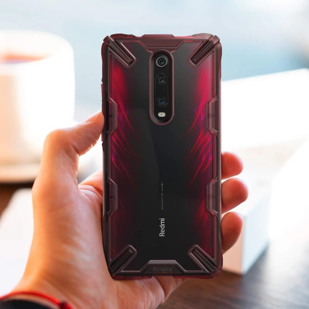 Etui Ringke Fusion-X Xiaomi Mi 9T/Pro & Redmi K20/Pro Ruby Red - 8