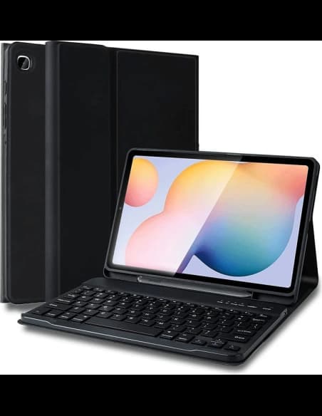 Etui Tech-Protect Sc Pen + Keyboard Samsung Galaxy Tab S6 Lite 10.4 2022/2020 Fekete