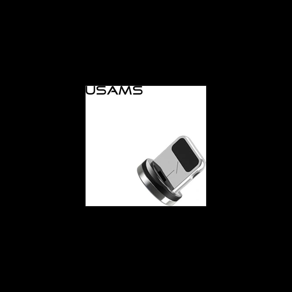 USAMS Adapter Magnetic Lightning bulk silver SJ157USBTA (US-SJ157) - 1