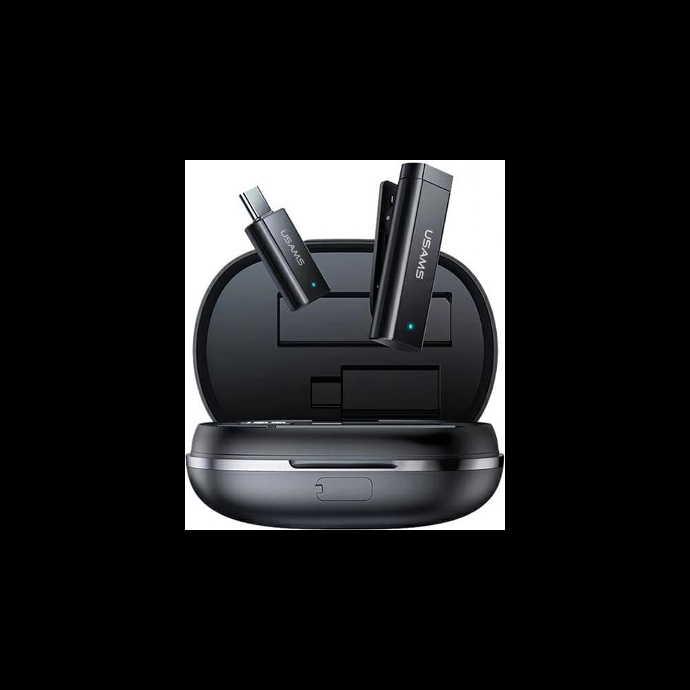 USAMS ENC 2.4G Vezeték nélküli Krawat Mikrofon USB-C ZB243MKF01 - 1