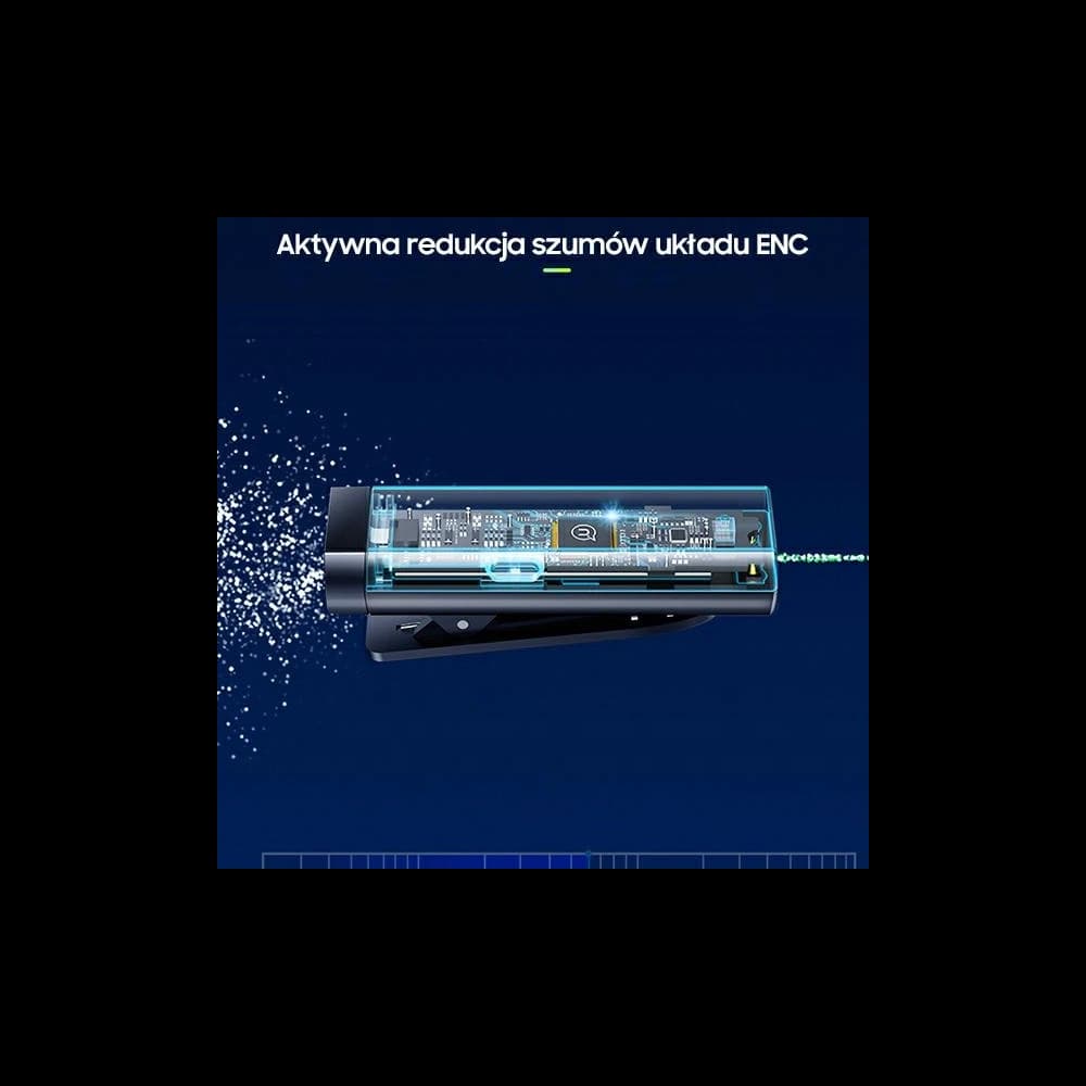USAMS ENC 2.4G Vezeték nélküli Krawat Mikrofon USB-C ZB243MKF01 - 7