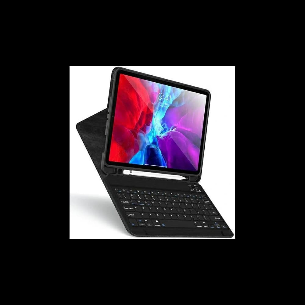 Etui USAMS Winro Keyboard Apple iPad 9.7 2018 (6. generație) etui negru - tastatură neagră. - 2
