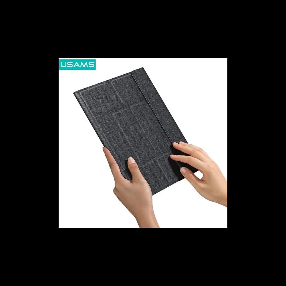 Etui USAMS Winz Keyboard Apple iPad 9.7 2017/2018 (5. și 6. generație) negru/black Touch Control Bluetooth - 6