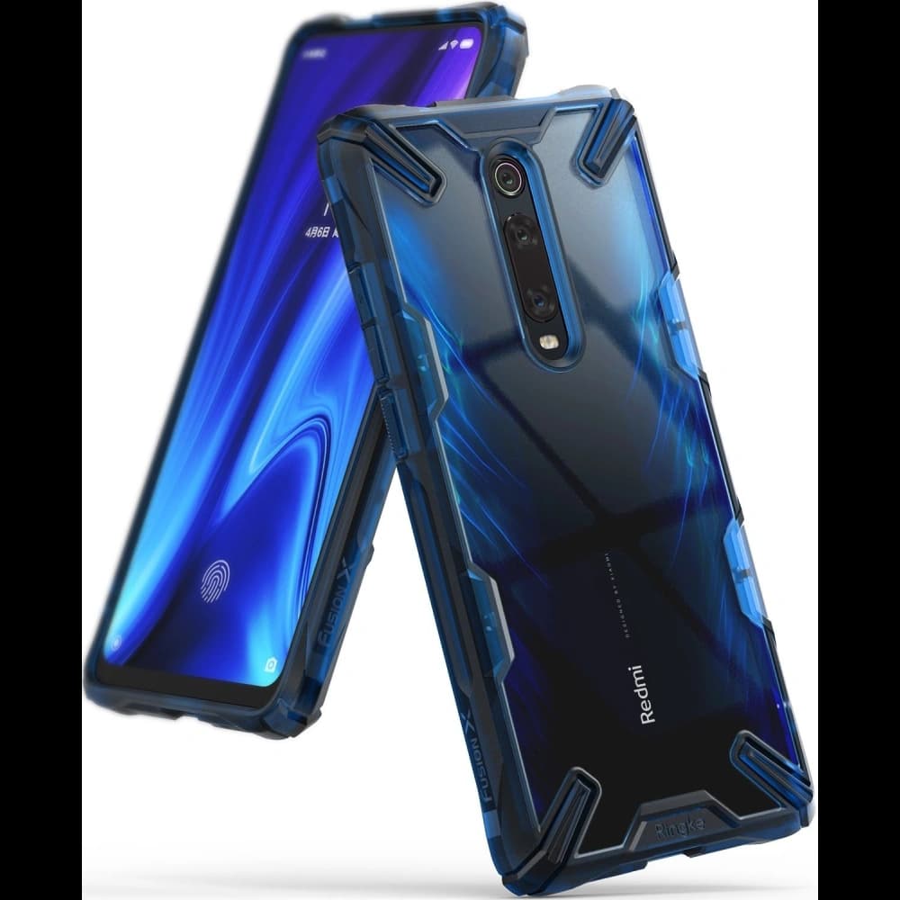 Etui Ringke Fusion-X Xiaomi Mi 9T/Pro & Redmi K20/Pro Space Blue