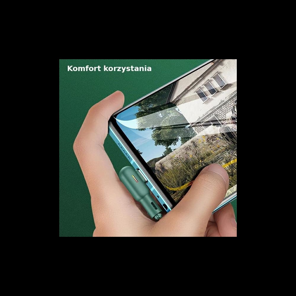 Kabel úhlový USAMS U57 MicroUSB 1,2m 2A zelený/green SJ458USB02 - 4