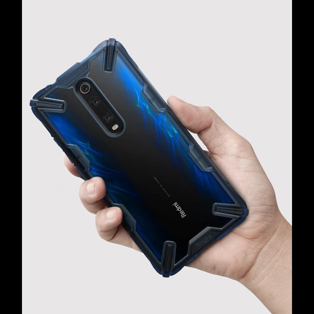 Etui Ringke Fusion-X Xiaomi Mi 9T/Pro & Redmi K20/Pro Space Blue - 4