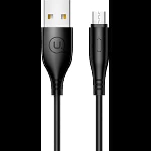 Kabel USAMS U18 microUSB 2A Fast Charge 1m czarny/black SJ268USB01