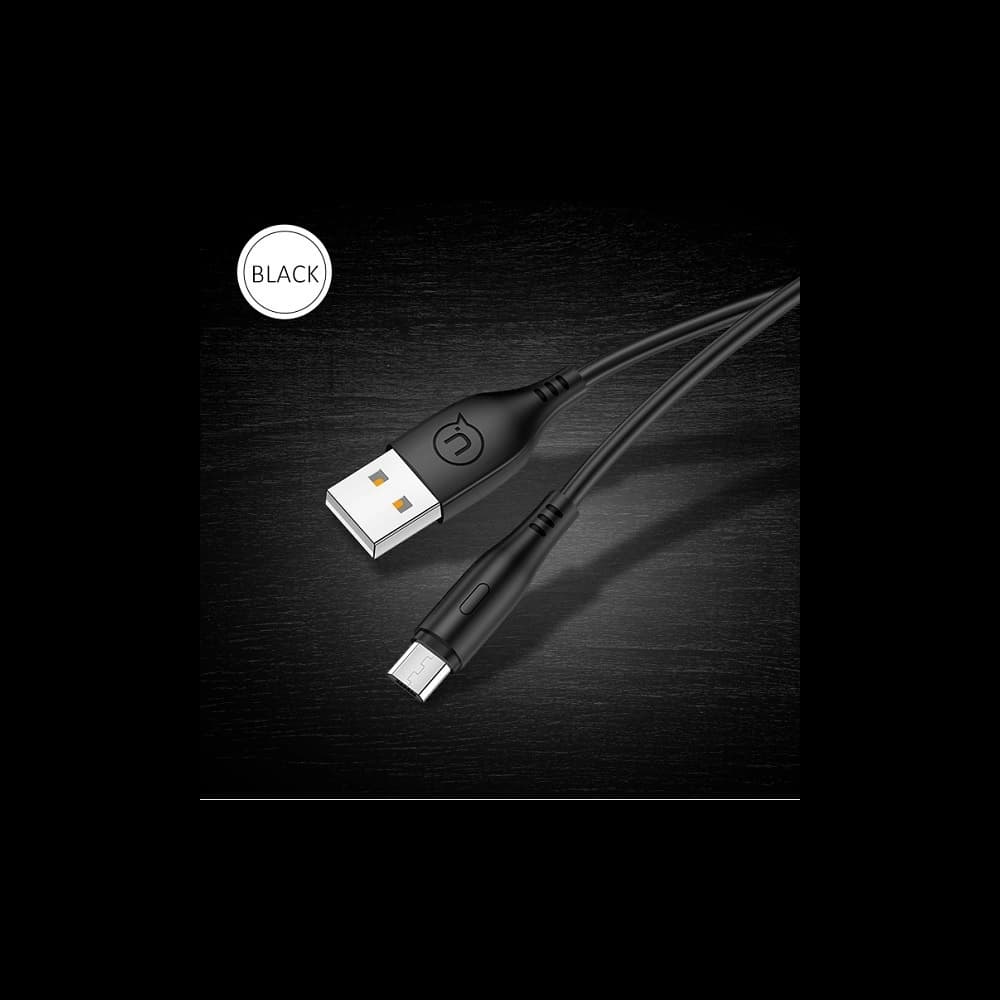 Kabel USAMS U18 microUSB 2A Fast Charge 1m czarny/black SJ268USB01 - 5
