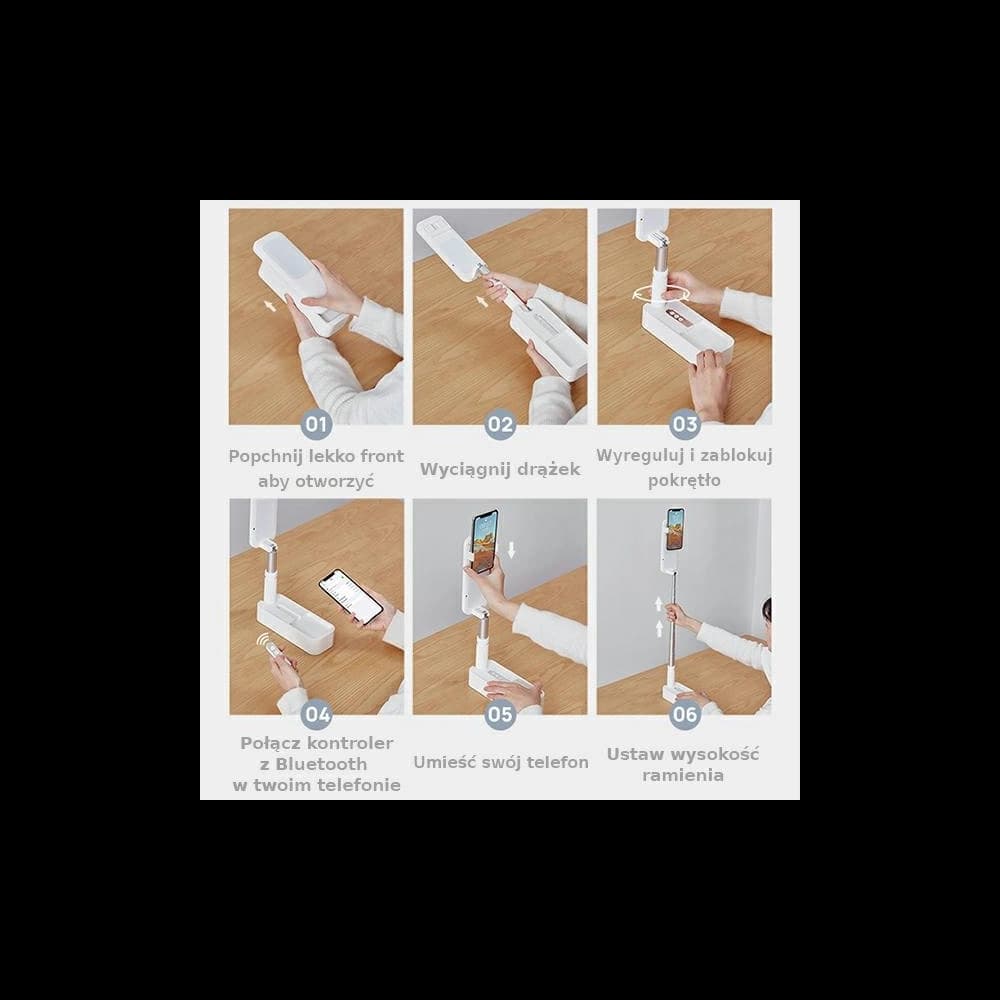 Lampa LED multifuncțională USAMS Live Show alb/white ZB20901 - 14