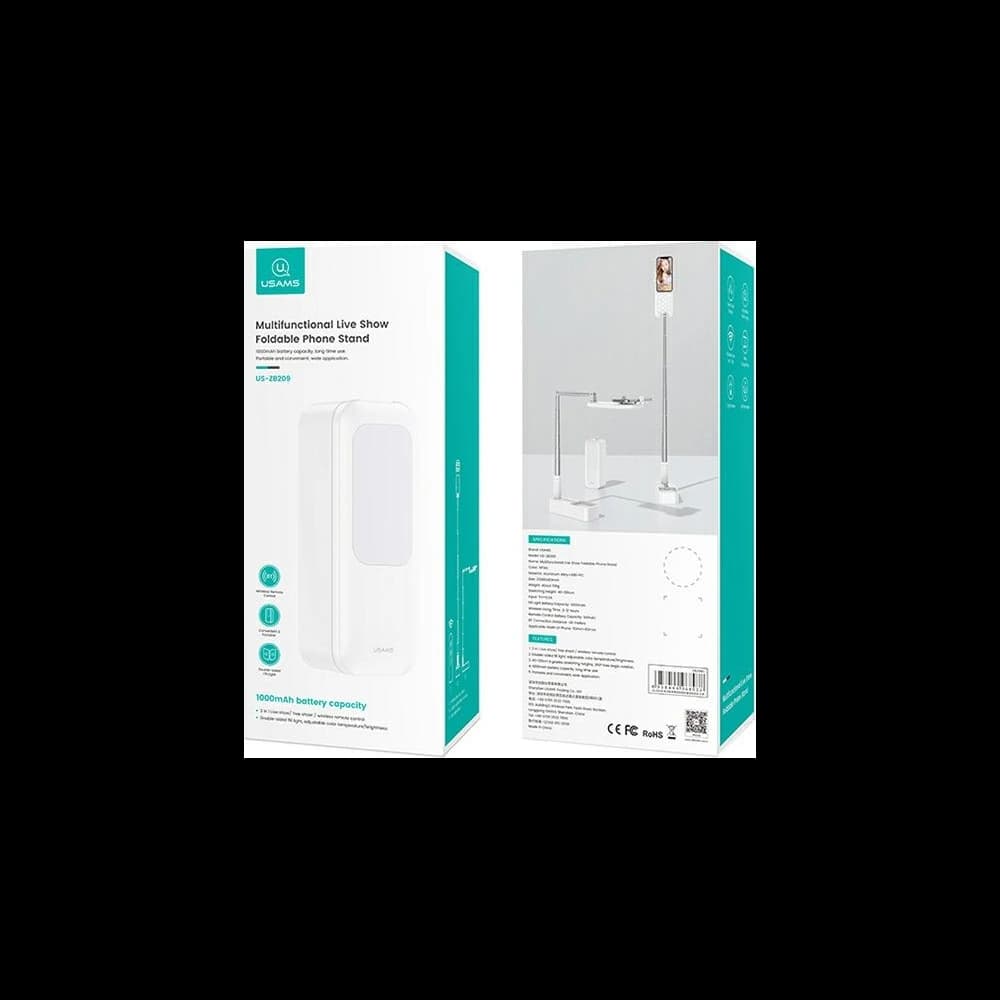 Lampa LED multifuncțională USAMS Live Show alb/white ZB20901 - 15