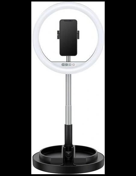 Lampa cu inel LED ring USAMS negru/black ZB120ZJ01