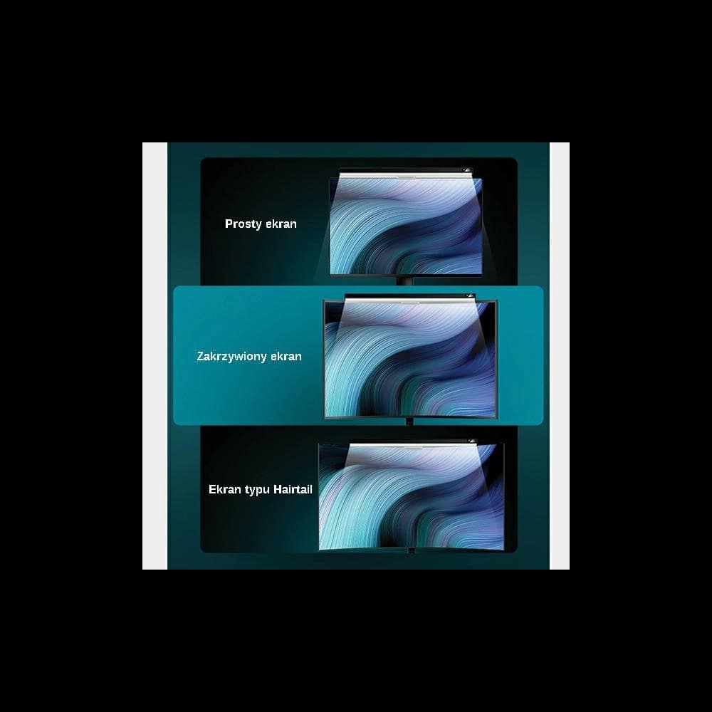 Lampă LED pentru monitor USAMS Usual Series neagră/black ZB179PMD01 - 6