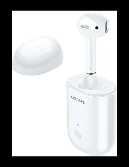 USAMS Earpod Bluetooth 5.0 LB Series white BHULB01 (US-LB001)