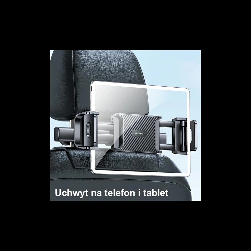 USAMS autós tartó fejtámlára fekete ZJ68ZJ01 - 2